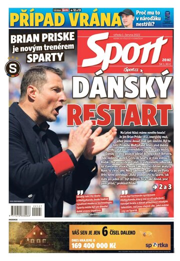 Obálka e-magazínu Sport 1.6.2022