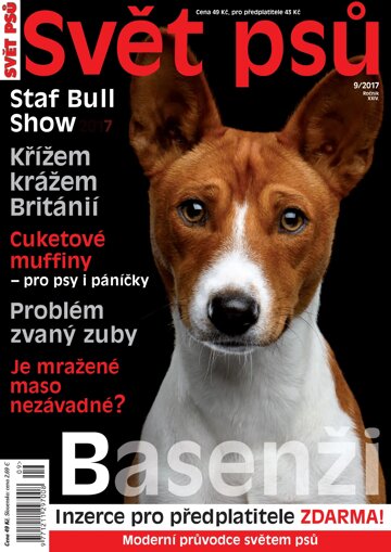 Obálka e-magazínu Svět psů 9/2017