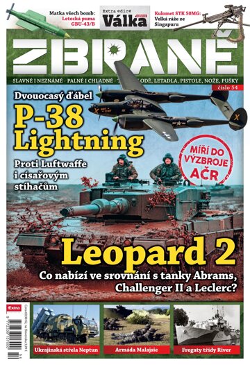 Obálka e-magazínu Zbraně č. 54