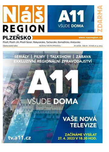 Obálka e-magazínu Náš Region - Plzeňsko 16/2023