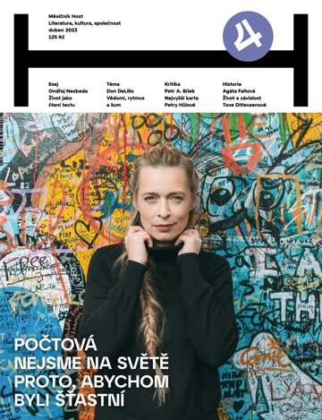 Obálka e-magazínu Měsíčník HOST 4/2023