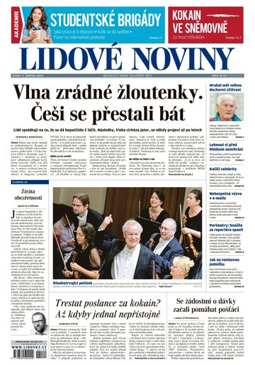 Obálka e-magazínu Lidové noviny 4.6.2024