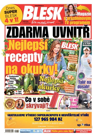 Obálka e-magazínu Blesk 12.7.2024