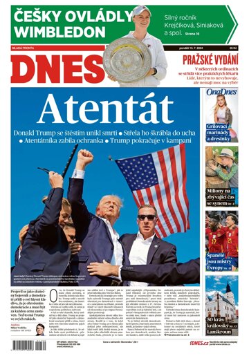 Obálka e-magazínu MF Dnes 15.7.2024