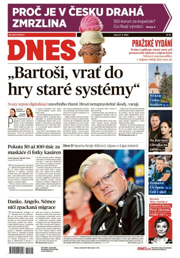 Obálka e-magazínu MF Dnes 27.8.2024
