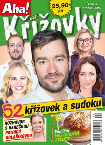 Obálka e-magazínu Aha! křížovky 3/2025