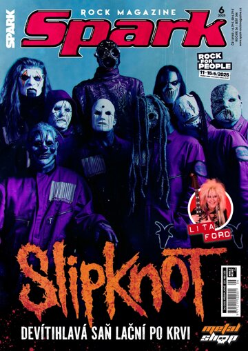 Obálka e-magazínu Časopis Spark 6/2025