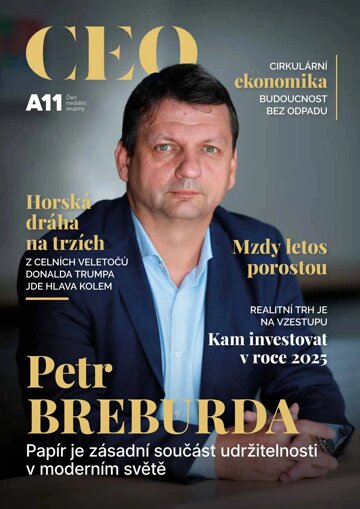 Obálka e-magazínu CEO 2/2025