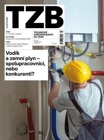 Obálka e-magazínu TZB HAUSTECHNIK 3/2025