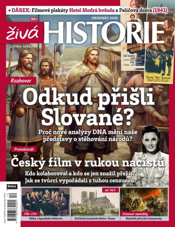 Obálka e-magazínu Živá historie 12/2025
