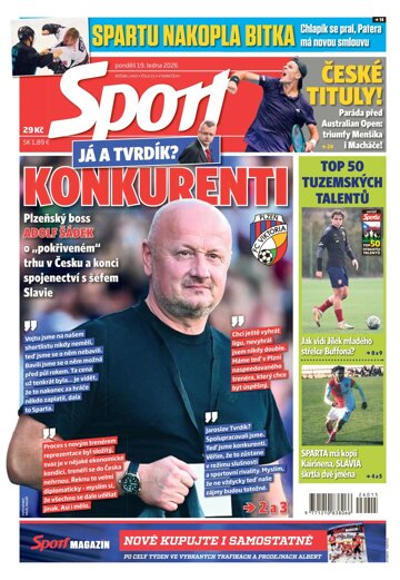 Obálka e-magazínu Sport 19.1.2026