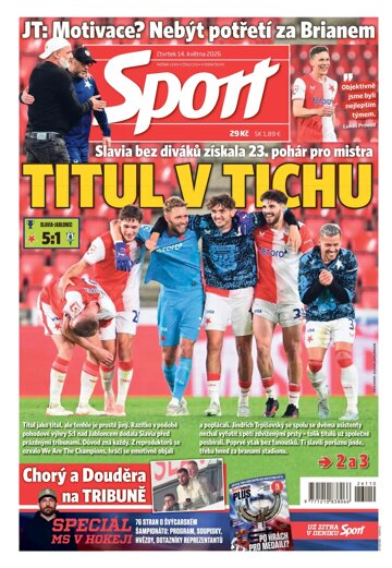 Obálka e-magazínu Sport 14.5.2026