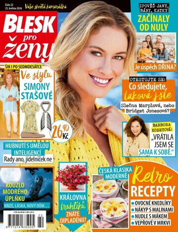 Obálka e-magazínu Blesk pro ženy 22/2026