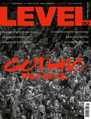 Obálka e-magazínu Level 352
