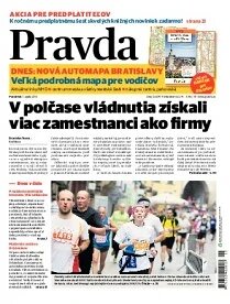 Obálka e-magazínu Pravda 7. 4. 2014