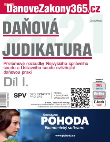 Obálka knihy Daňová judikatura (I.)