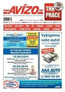 Obálka e-magazínu Avízo 67 (6.6.2014)