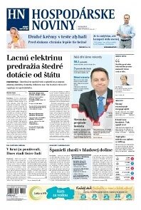 Obálka e-magazínu Hospodárske noviny 23.07.2014