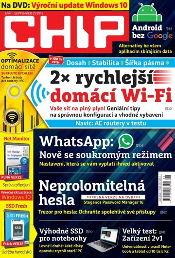 Obálka e-magazínu CHIP 9/2016
