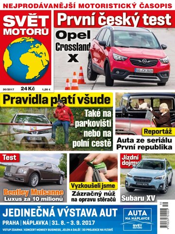 Obálka e-magazínu Svět motorů 24.7.2017