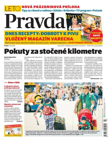 Obálka e-magazínu Pravda 6. 7. 2018