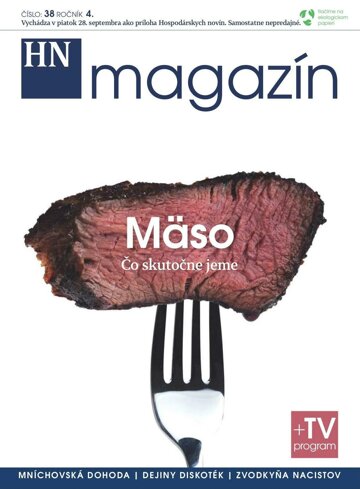 Obálka e-magazínu Prílohy HN magazín číslo: 38 ročník 4.