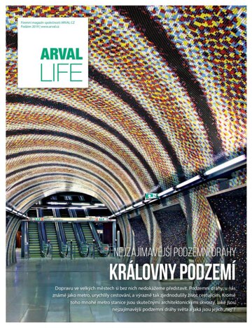 Obálka e-magazínu ARVAL LIFE 3/2019