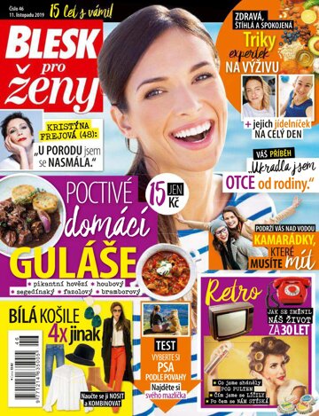 Obálka e-magazínu Blesk pro ženy 46/2019