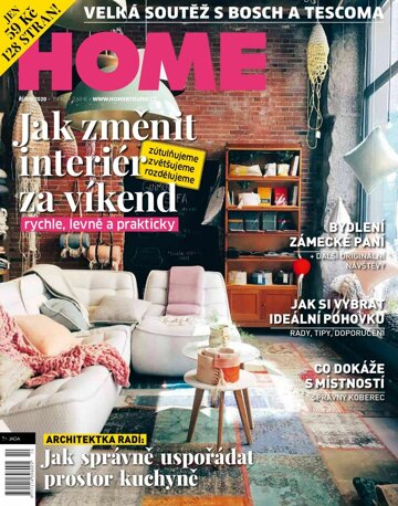 Obálka e-magazínu HOME 10/2020