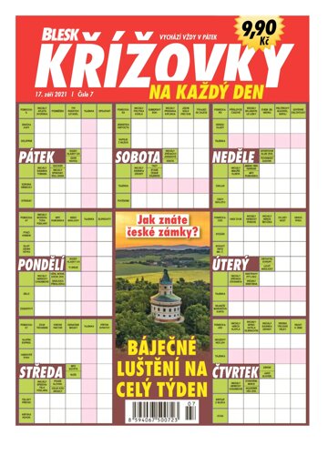 Obálka e-magazínu Blesk křížovky na každý den 7/2021