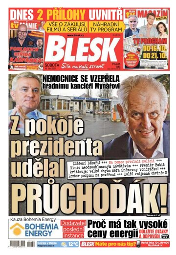 Obálka e-magazínu Blesk 16.10.2021