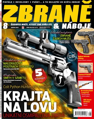 Obálka e-magazínu Zbraně & náboje 8/16