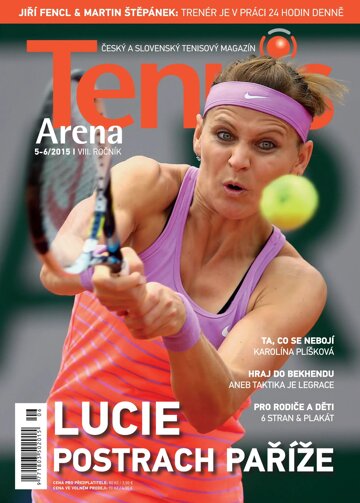 Obálka e-magazínu Tennis Arena 5-6/2015