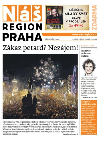 Obálka e-magazínu Náš Region - Praha 2/2023