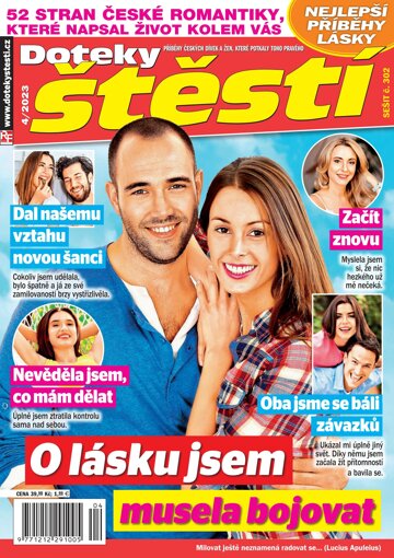 Obálka e-magazínu Doteky štěstí 4/23