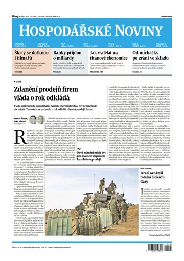 Obálka e-magazínu Hospodářské noviny 195 - 10.10.2023