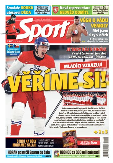 Obálka e-magazínu Sport 4.1.2024