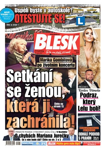 Obálka e-magazínu Blesk 18.1.2024