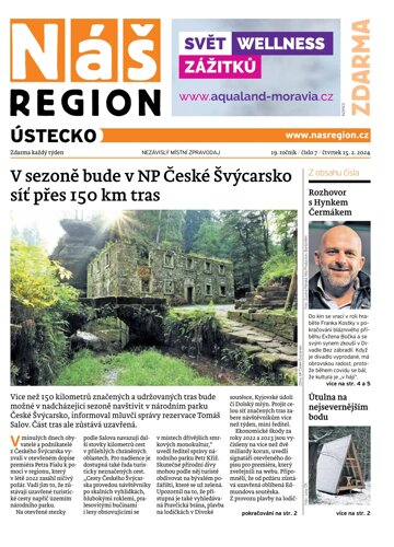 Obálka e-magazínu Náš Region - Ústecko 7/2024