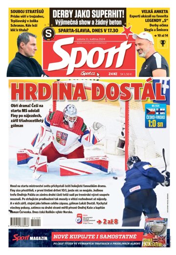 Obálka e-magazínu Sport 11.5.2024