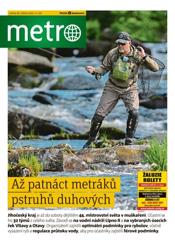 Obálka e-magazínu deník METRO 28.5.2025