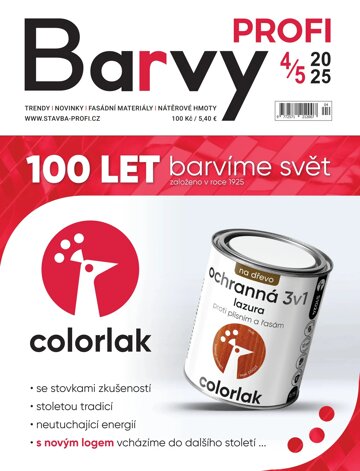 Obálka e-magazínu BARVY Profi 4*5/2025