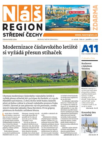 Obálka e-magazínu Náš Region - Střední Čechy 10/2026