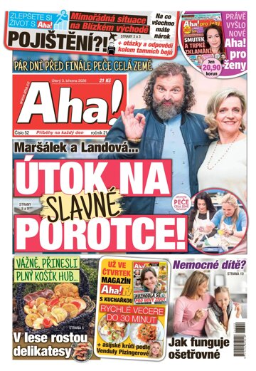 Obálka e-magazínu AHA! 3.3.2026