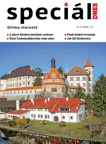 Obálka e-magazínu Magazín DNES SPECIÁL Jižní Čechy - 10.4.2026