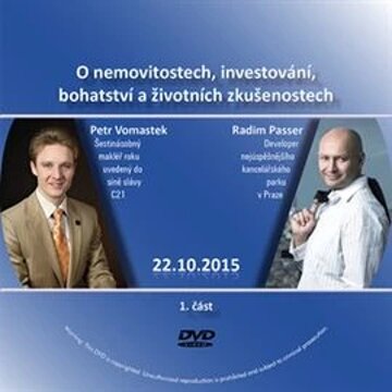 Obálka audioknihy O nemovitostech, investování, bohatství a životních zkušenostech