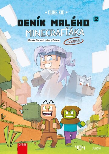 Obálka knihy Deník malého Minecrafťáka: komiks 2