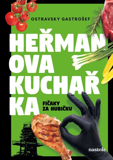Obálka knihy Heřmanova kuchařka - fičaky za hubičku