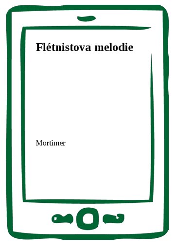 Obálka knihy Flétnistova melodie