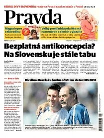 Obálka e-magazínu Pravda 10.7.2014